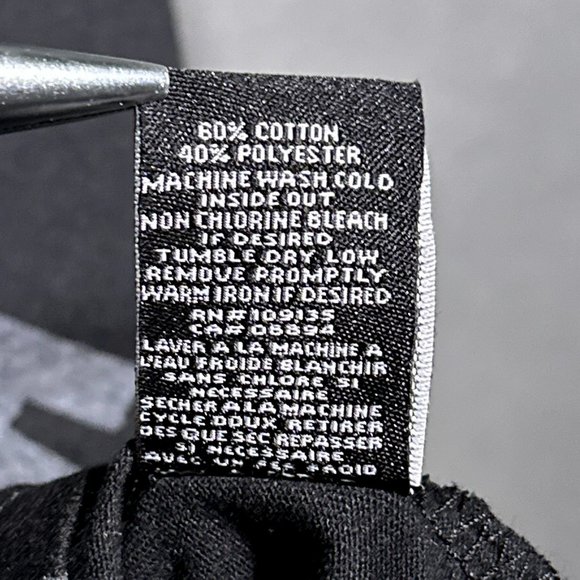 NWOT NBA Basketball T Shirt With NBA Logo All Over Design On Both Sides Size 1X - Picture 7 of 13